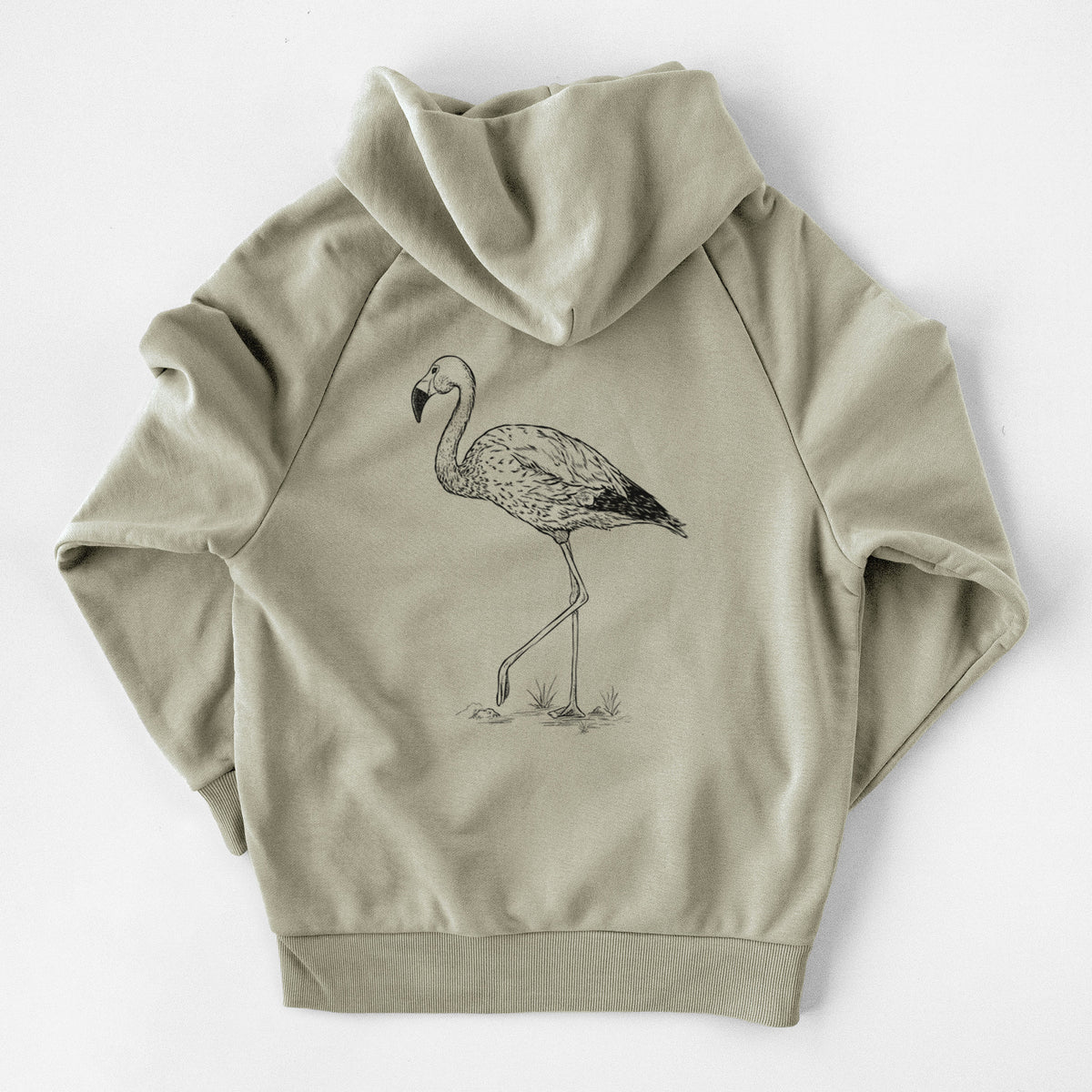 Andean Flamingo - Phoenicoparrus andinus - UltraLuxe Heavyweight French Terry Hoodie
