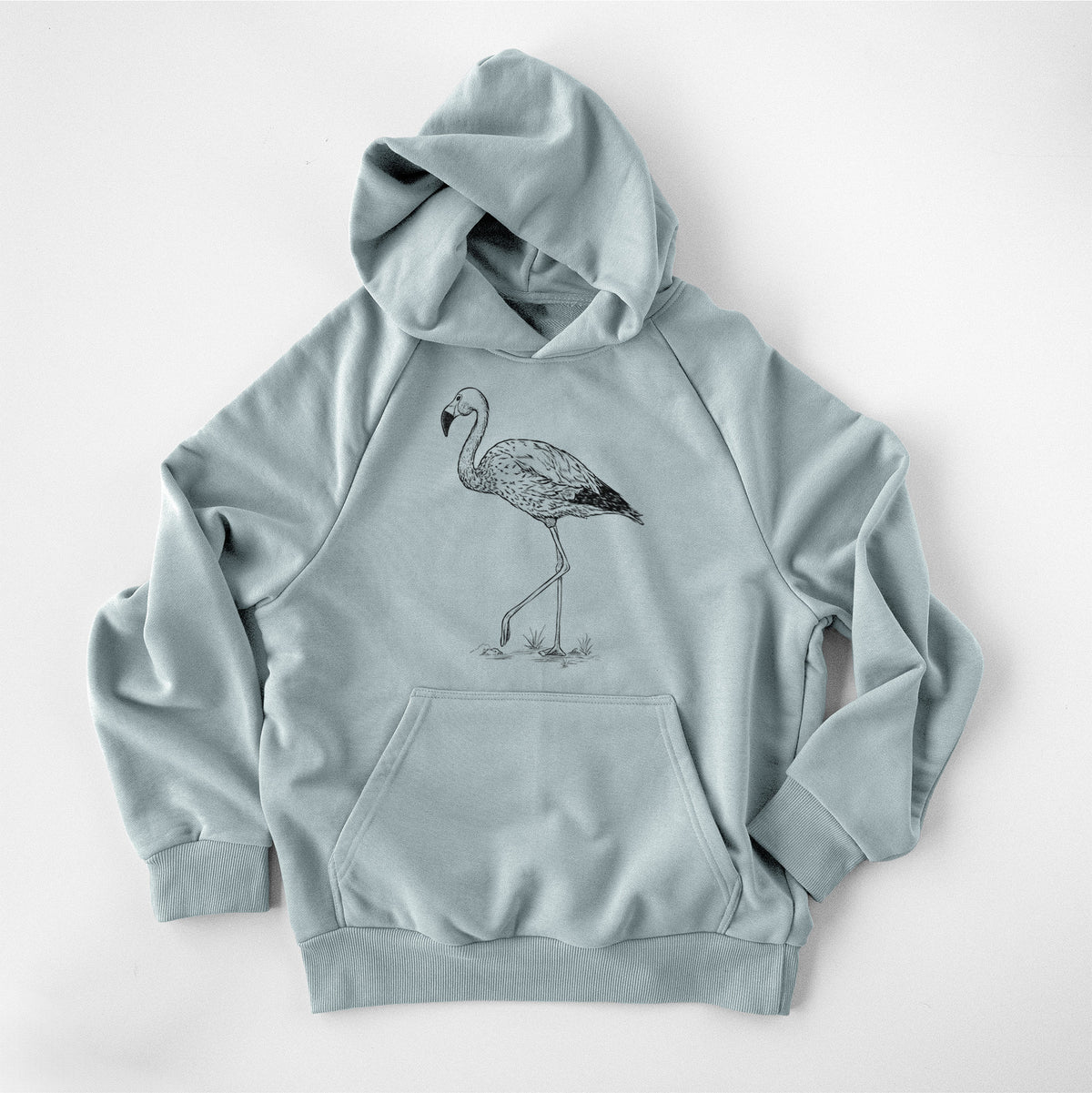Andean Flamingo - Phoenicoparrus andinus - UltraLuxe Heavyweight French Terry Hoodie