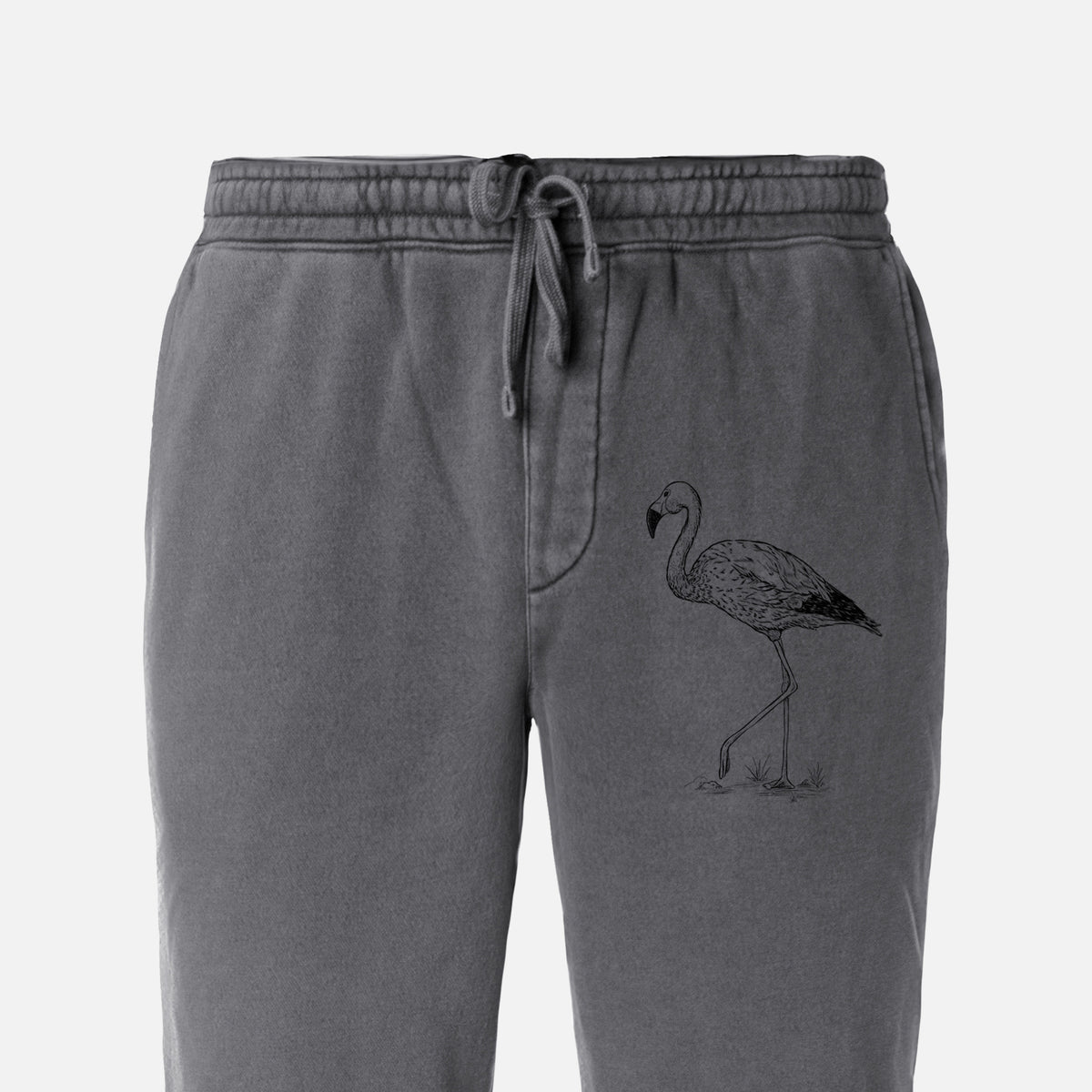 Andean Flamingo - Phoenicoparrus andinus - Unisex Pigment Dyed Sweatpants