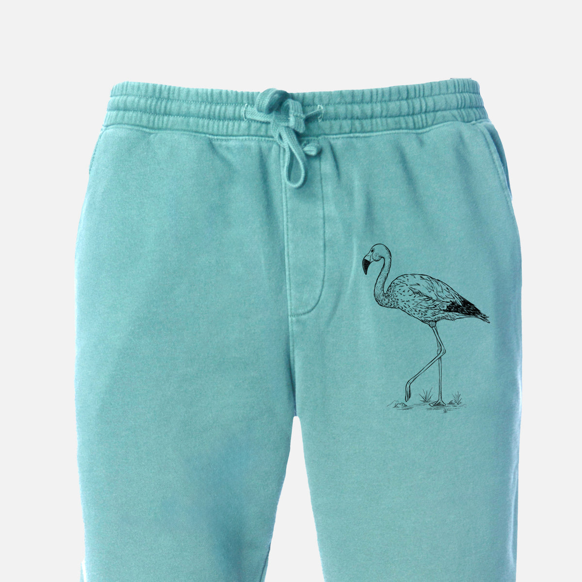 Andean Flamingo - Phoenicoparrus andinus - Unisex Pigment Dyed Sweatpants