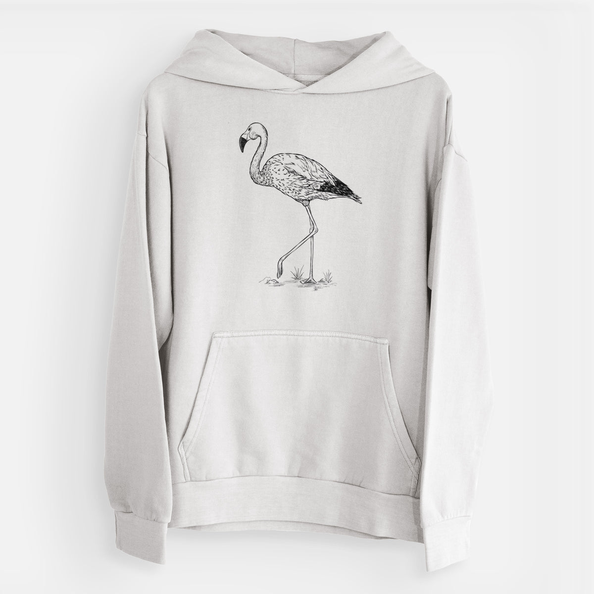 Andean Flamingo - Phoenicoparrus andinus  - Urban Heavyweight Hoodie