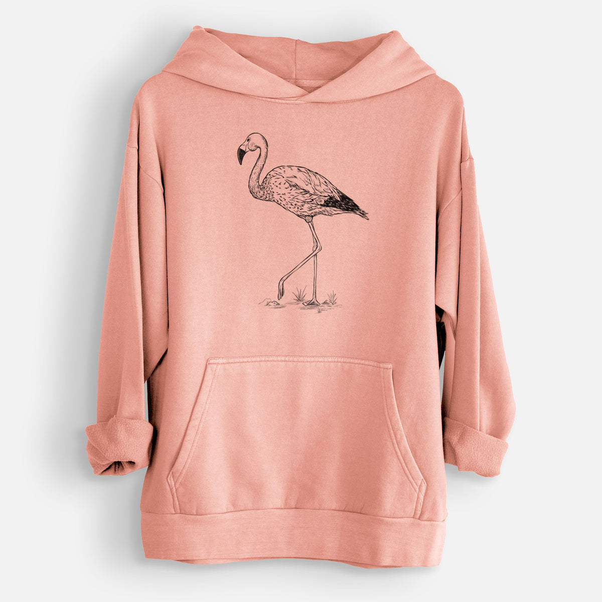 Andean Flamingo - Phoenicoparrus andinus  - Urban Heavyweight Hoodie