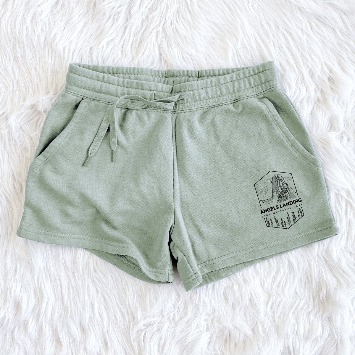 Angels Landing - Zion National Park - Women's Cali Wave Shorts