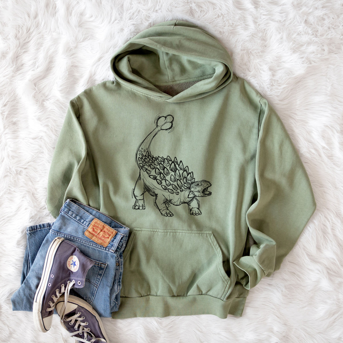 Ankylosaurus Magniventris  - Urban Heavyweight Hoodie