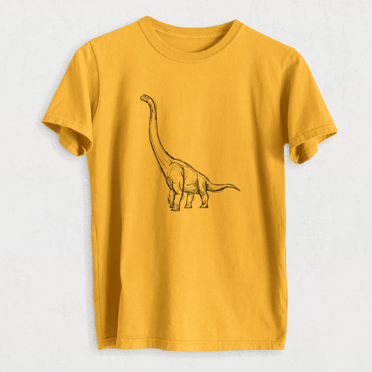 Apatosaurus Excelsus - Heavyweight Men&#39;s 100% Organic Cotton Tee
