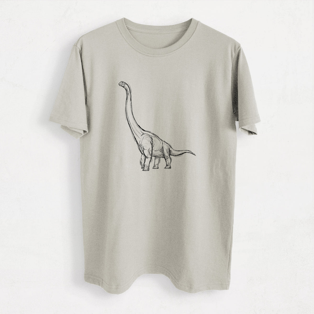 Apatosaurus Excelsus - Heavyweight Men&#39;s 100% Organic Cotton Tee