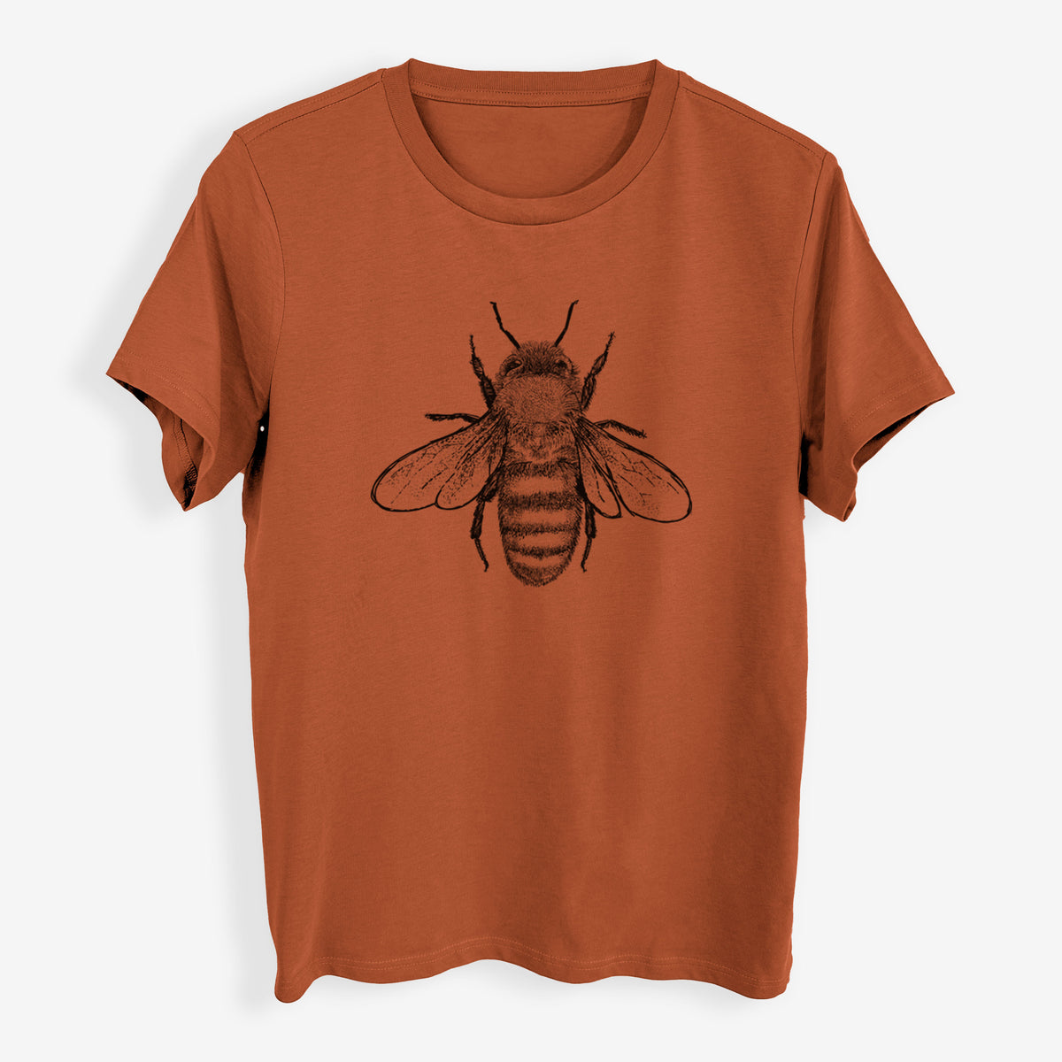 Apis Mellifera - Honey Bee - Womens Everyday Maple Tee