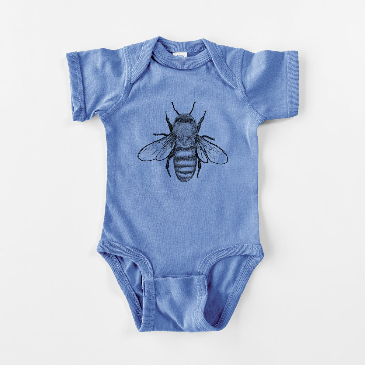Apis Mellifera - Honey Bee - Baby Fine Jersey Bodysuit
