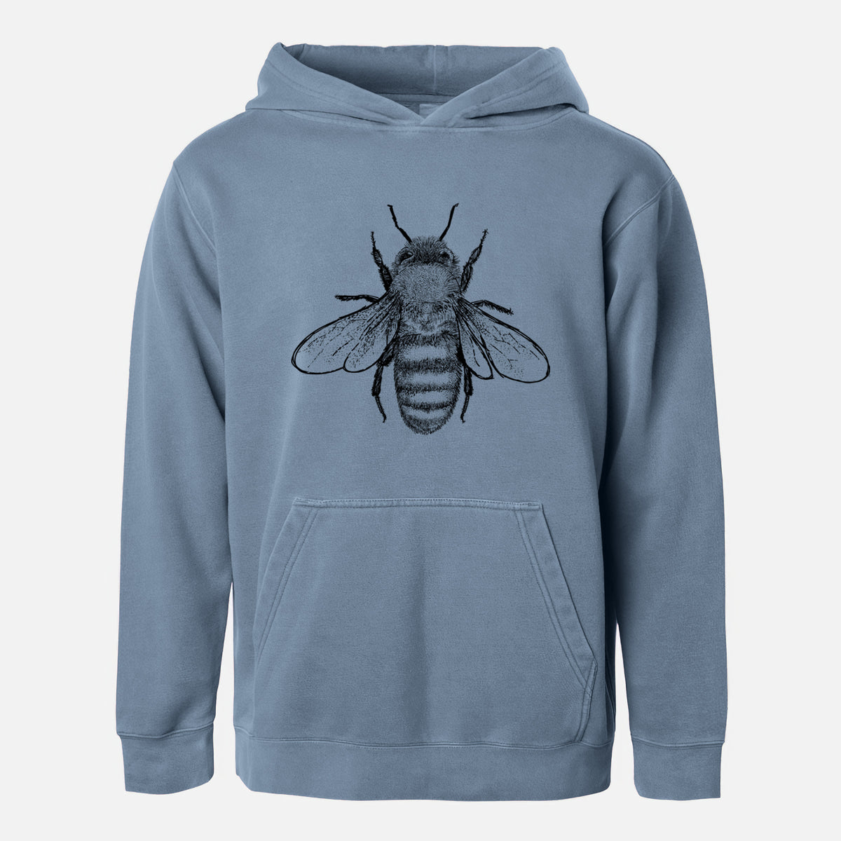Apis Mellifera - Honey Bee - Youth Pigment Dyed Hoodie