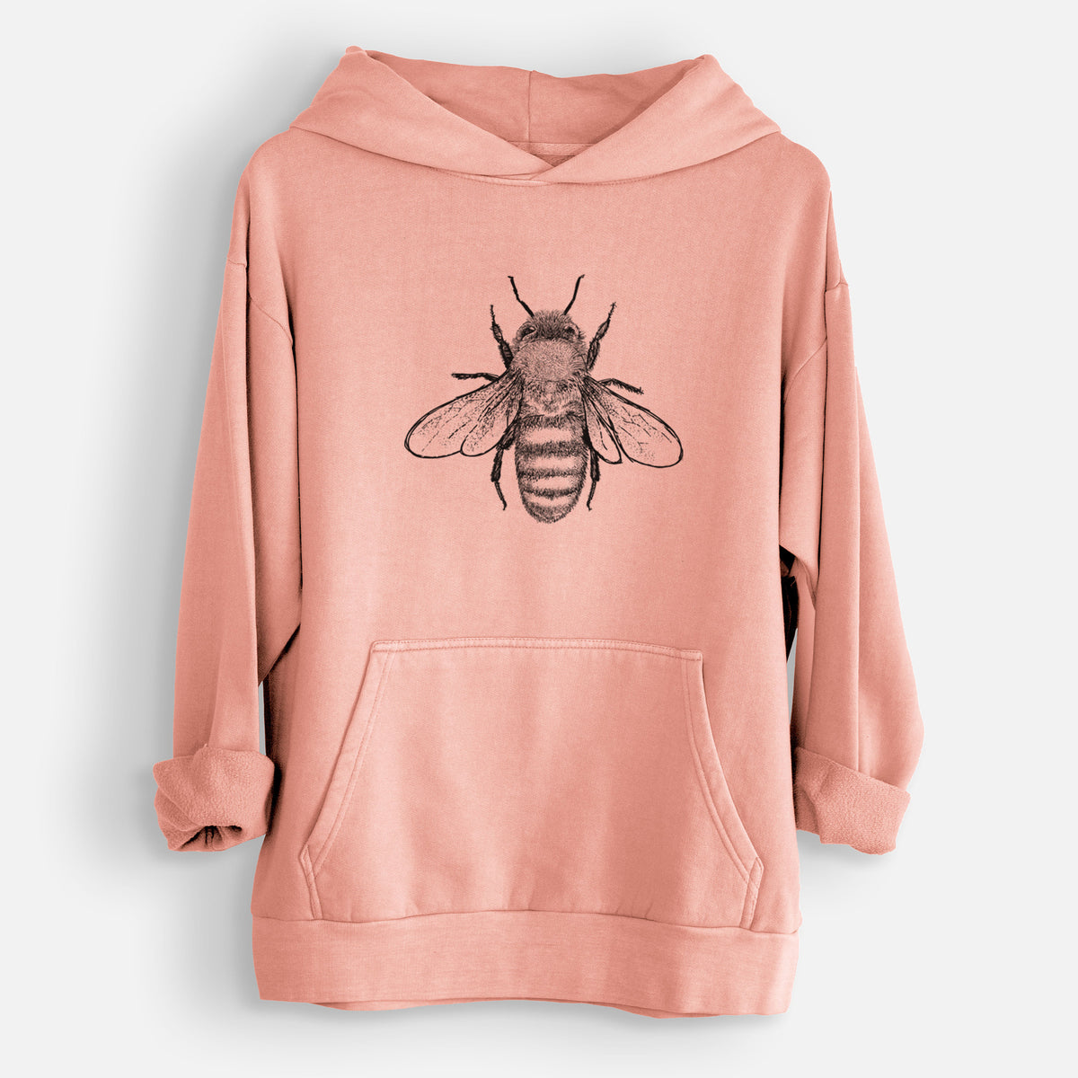 Apis Mellifera - Honey Bee  - Urban Heavyweight Hoodie