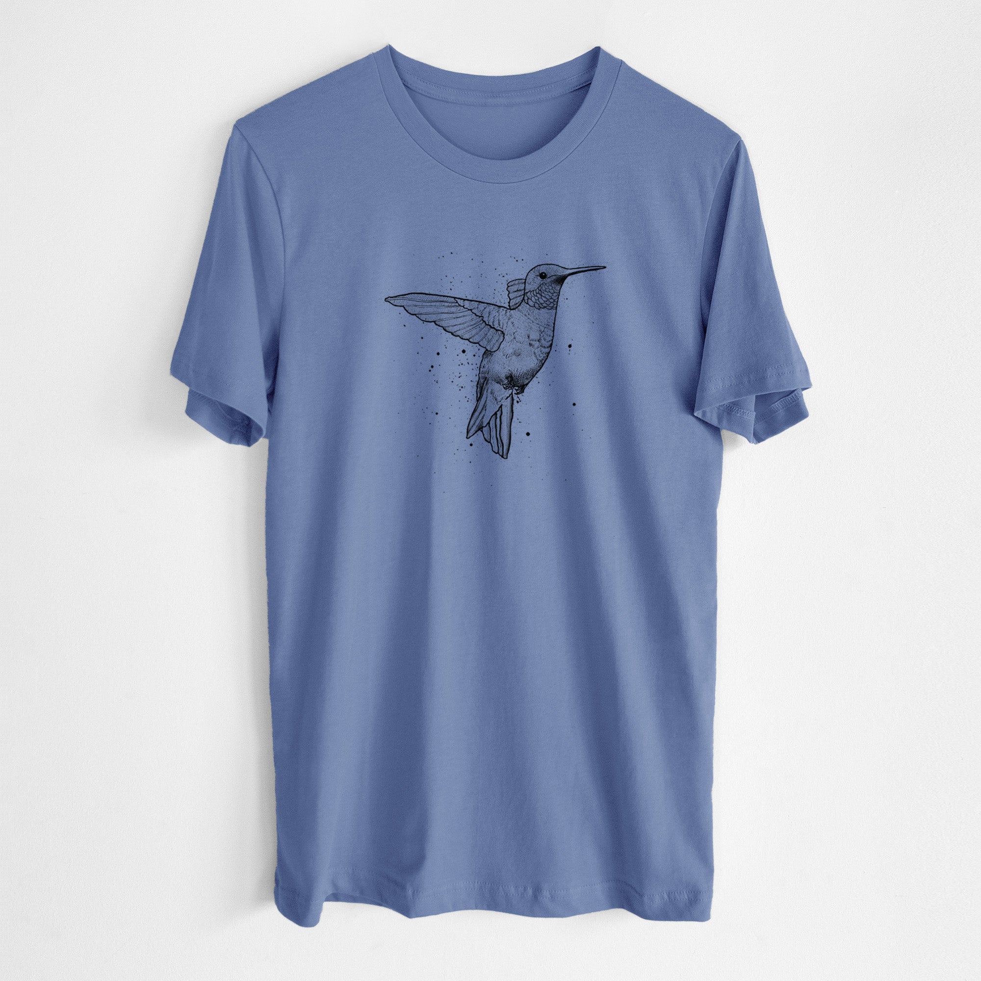 Archilochus Colubris - Ruby-throated Hummingbird - Lightweight 100% Cotton Unisex Crewneck