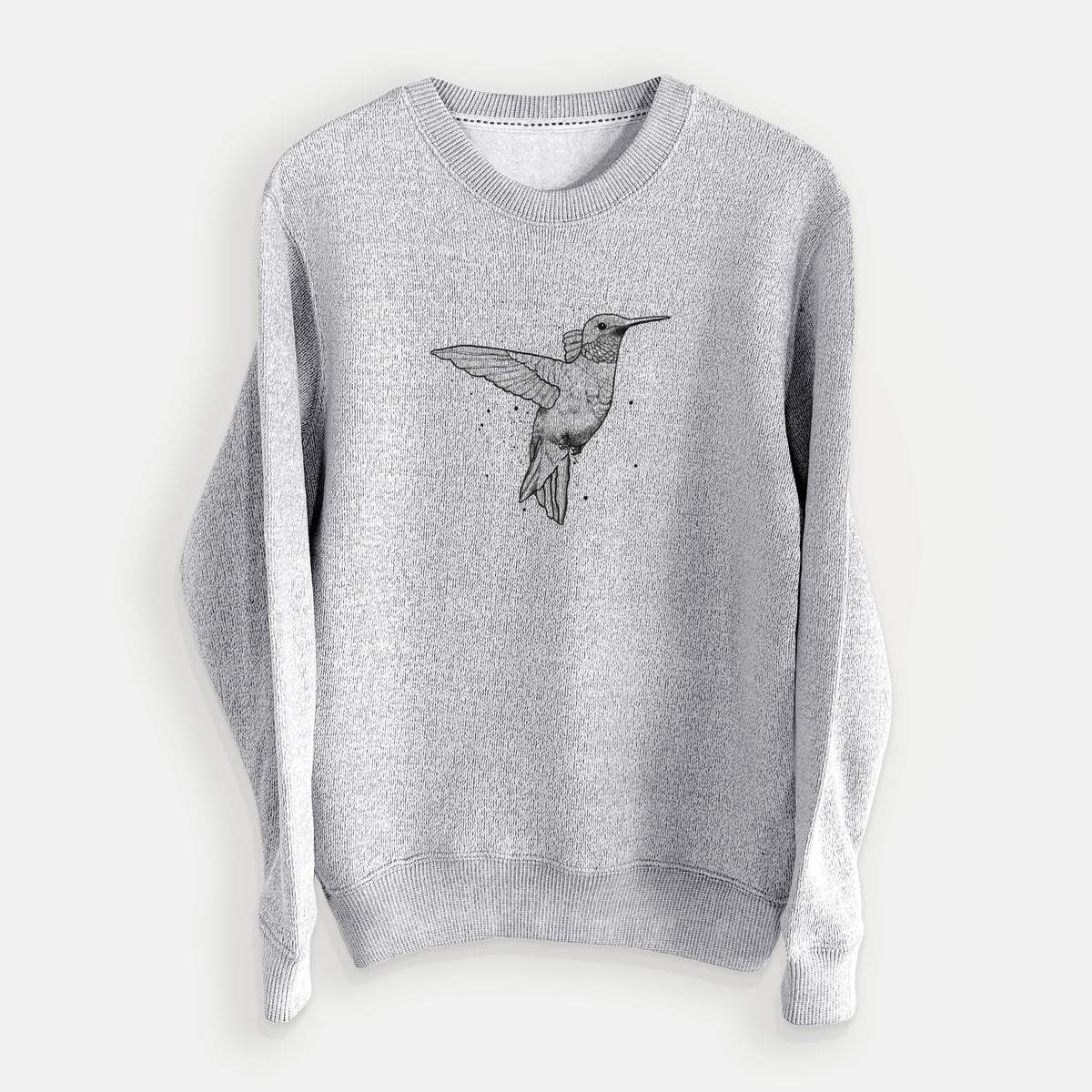 Archilochus Colubris - Ruby-throated Hummingbird - Knit Sweatshirt