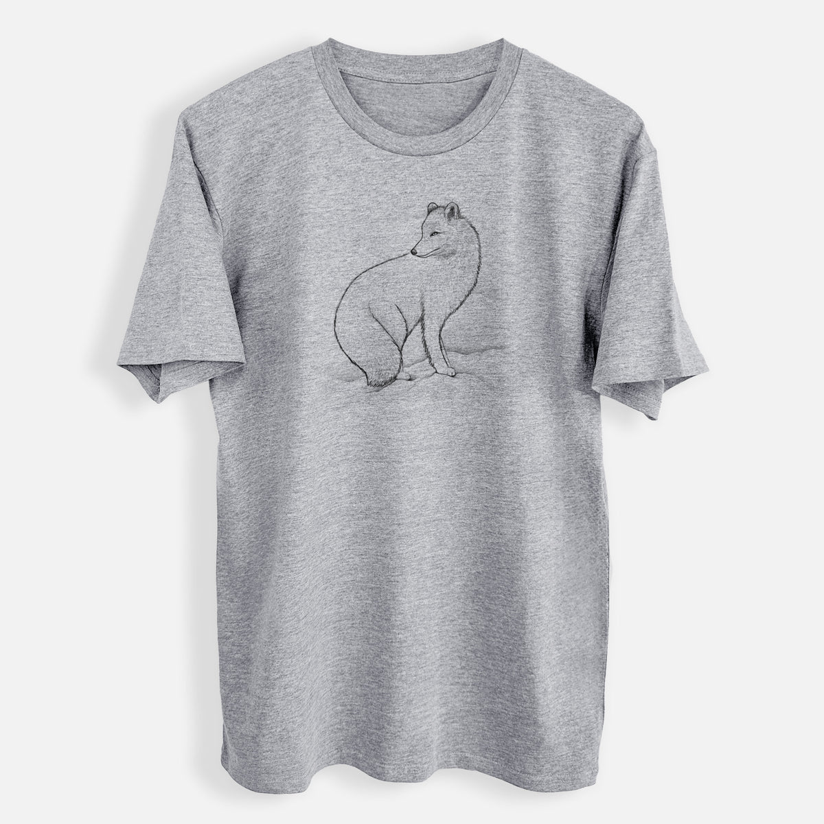 Arctic Fox - Vulpes lagopus - Mens Everyday Staple Tee