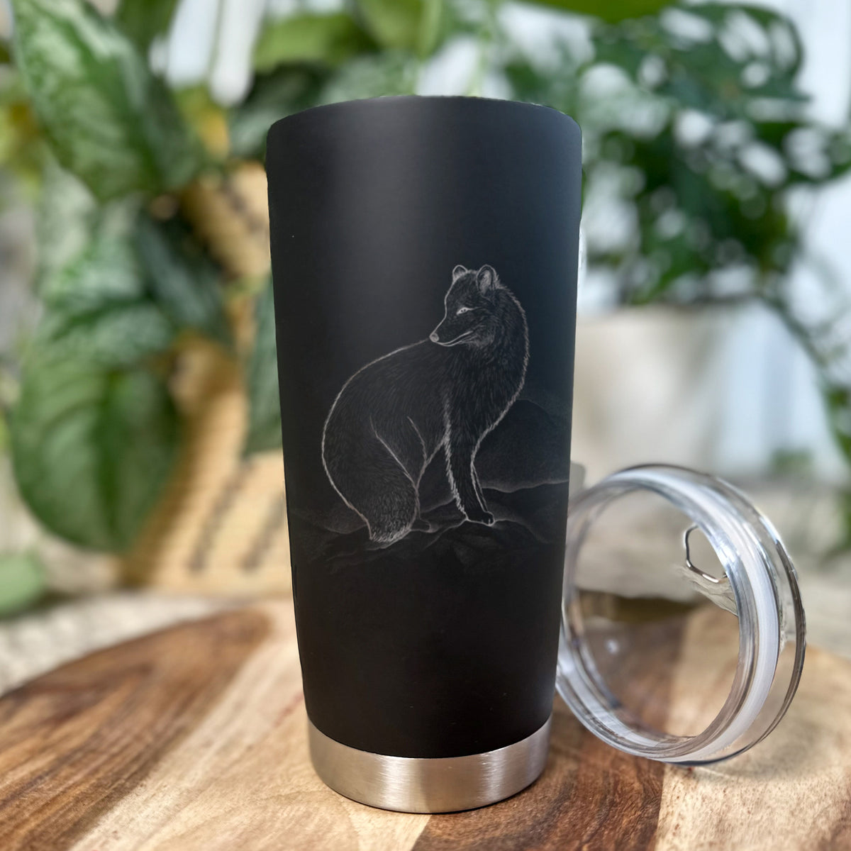 Arctic Fox - Vulpes lagopus - 20oz Polar Insulated Tumbler