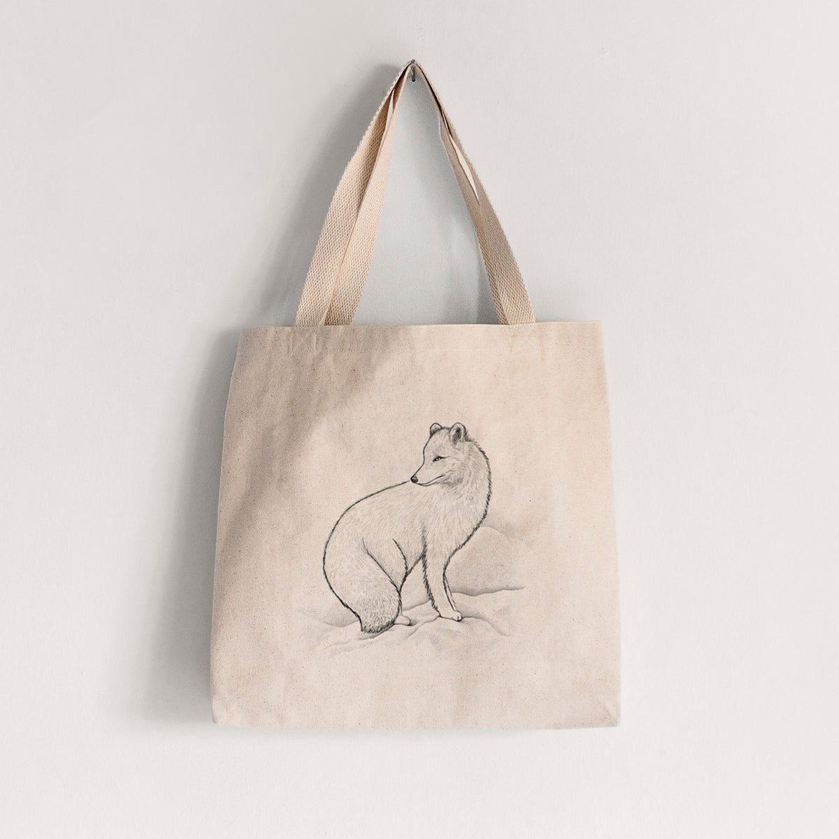 Arctic Fox - Vulpes lagopus - Tote Bag