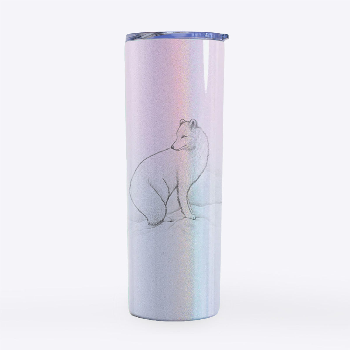 Arctic Fox - Vulpes lagopus - 20oz Skinny Tumbler