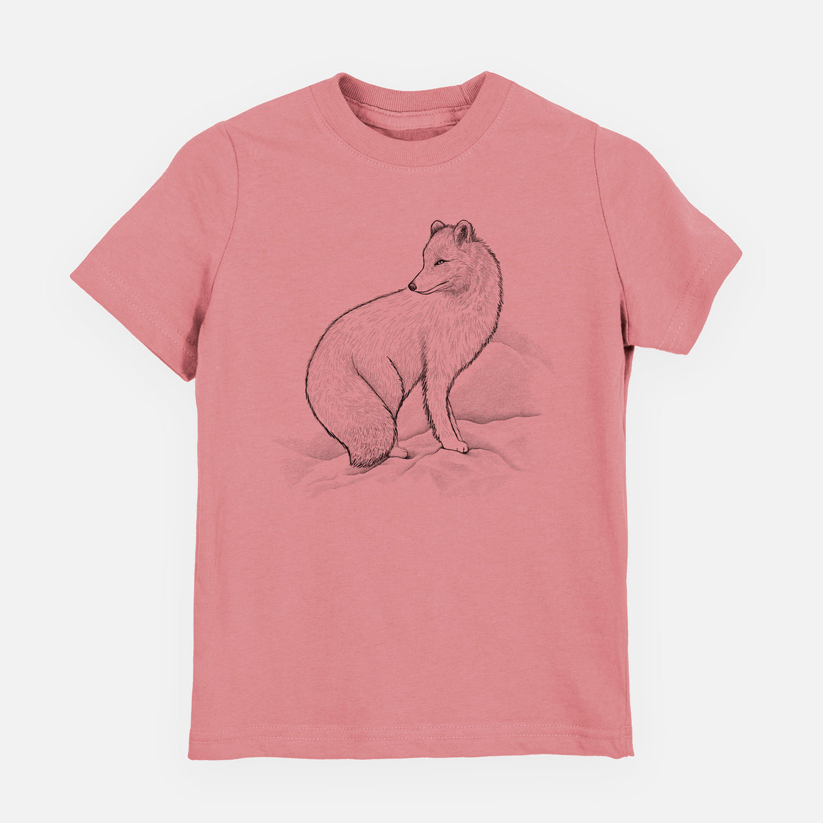 Arctic Fox - Vulpes lagopus - Youth Shirt