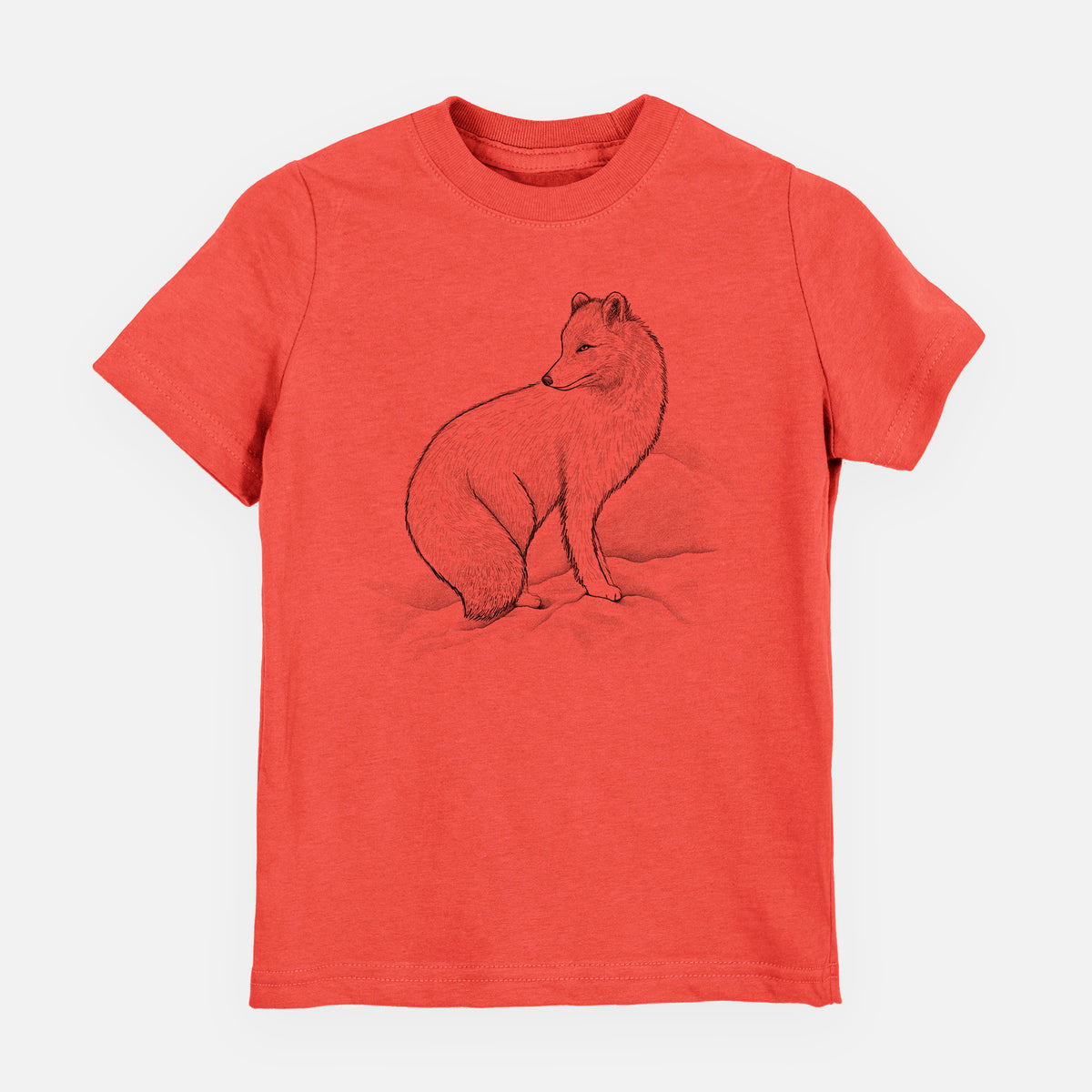 Arctic Fox - Vulpes lagopus - Toddler/Youth Shirt