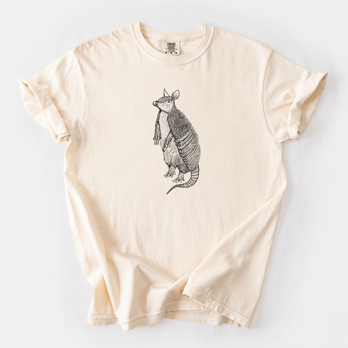 Nine-Banded Armadillo - Dasypus novemcinctus - Unisex Comfort Colors Garment-Dyed Heavyweight T-shirt