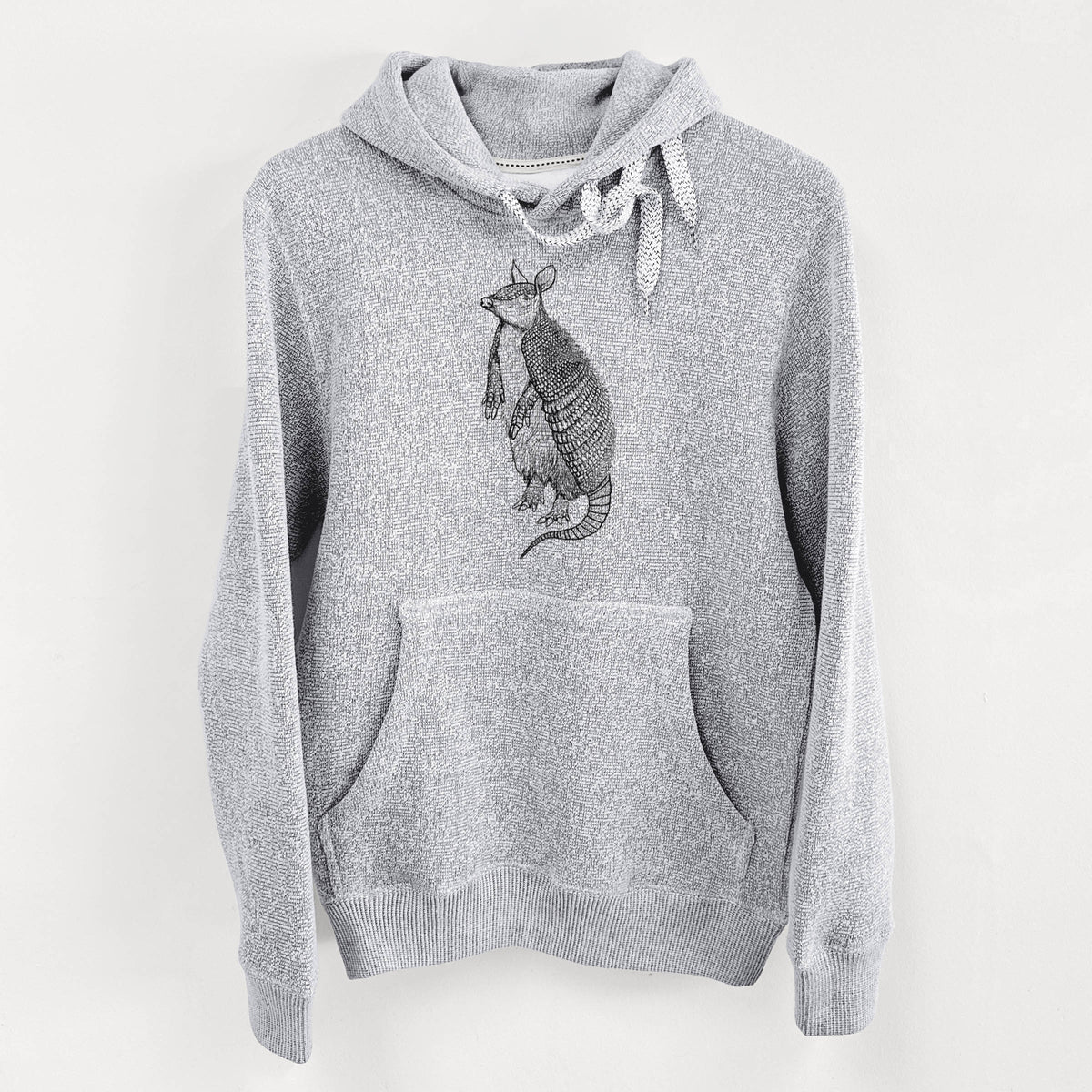 Nine-Banded Armadillo - Dasypus novemcinctus - Knit Hoodie