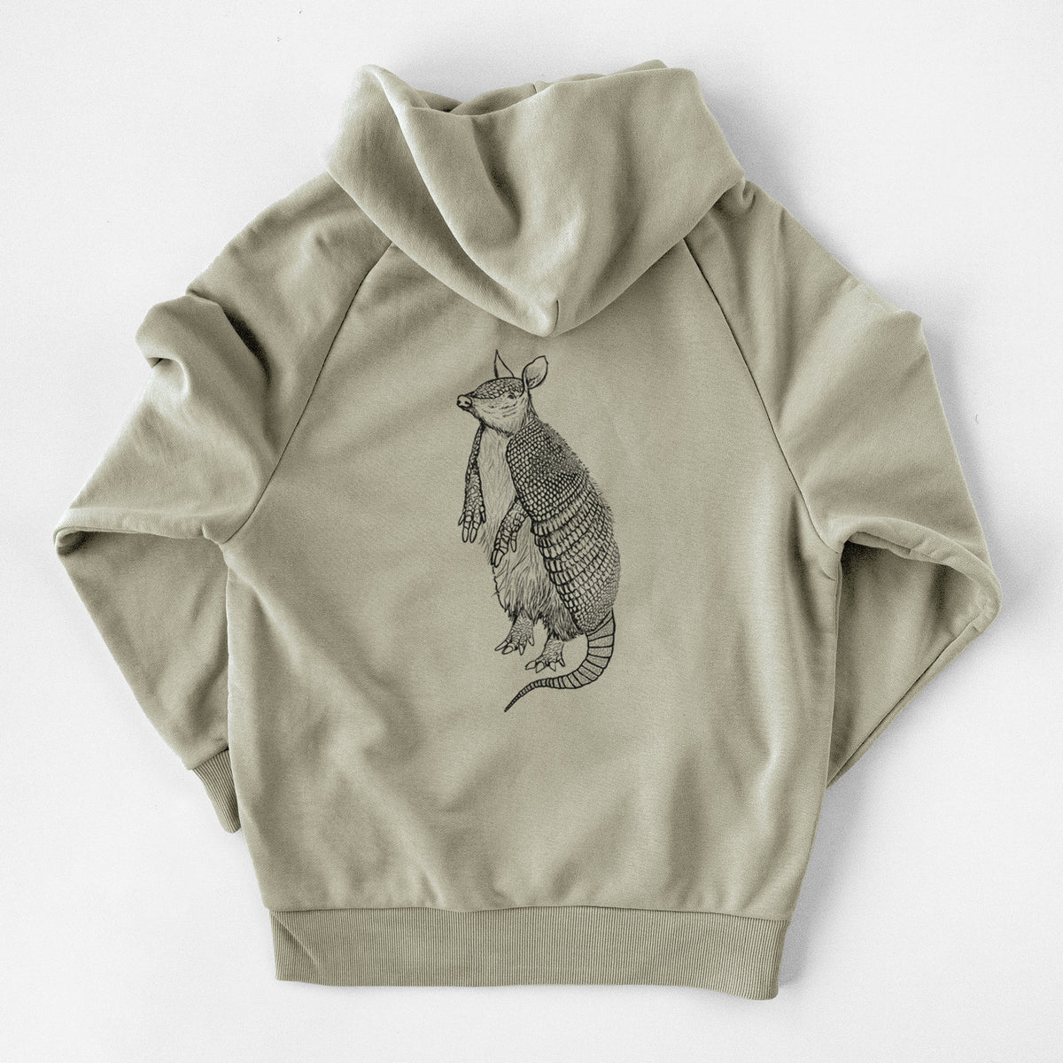 Nine-Banded Armadillo - Dasypus novemcinctus - UltraLuxe Heavyweight French Terry Hoodie