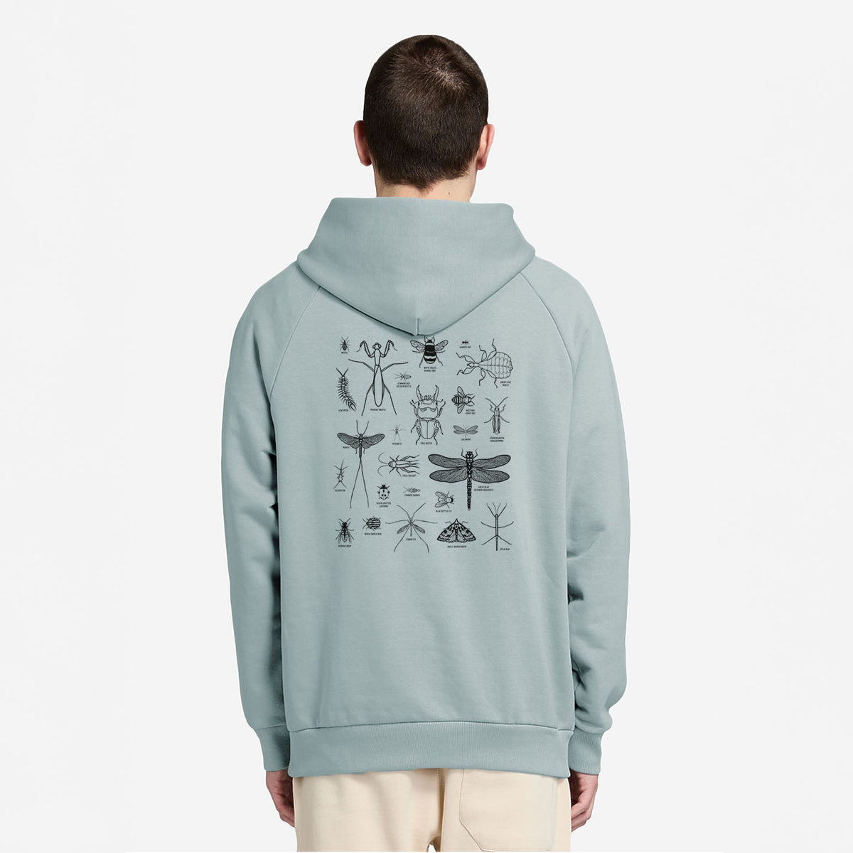 Chart of Arthropods/Insects - UltraLuxe Heavyweight French Terry Hoodie
