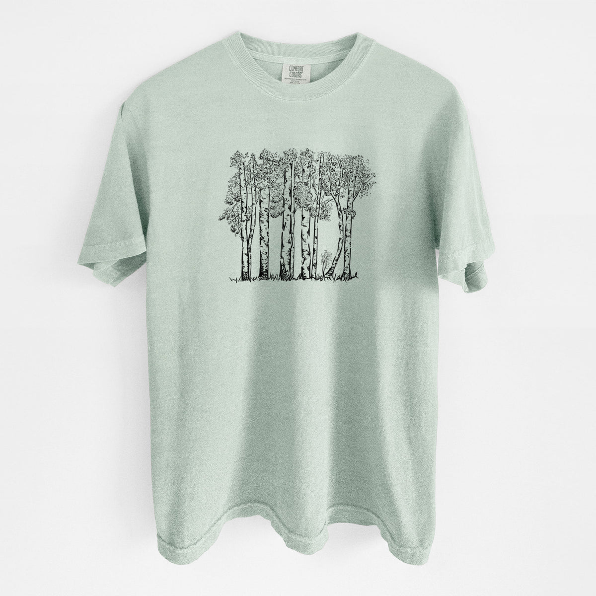 Quaking Aspens - Populus tremuloides - Unisex Comfort Colors Garment-Dyed Heavyweight T-shirt