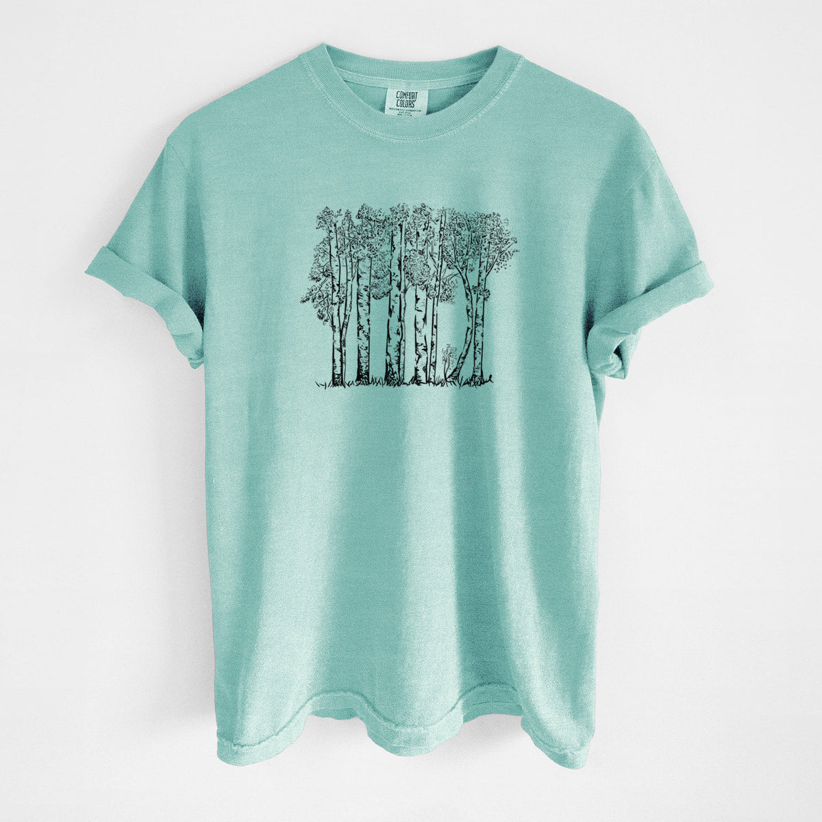 Quaking Aspens - Populus tremuloides - Unisex Comfort Colors Garment-Dyed Heavyweight T-shirt