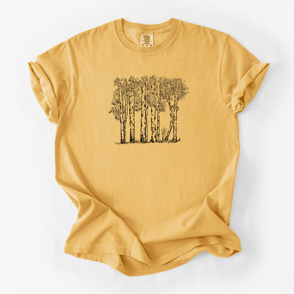 Quaking Aspens - Populus tremuloides - Unisex Comfort Colors Garment-Dyed Heavyweight T-shirt