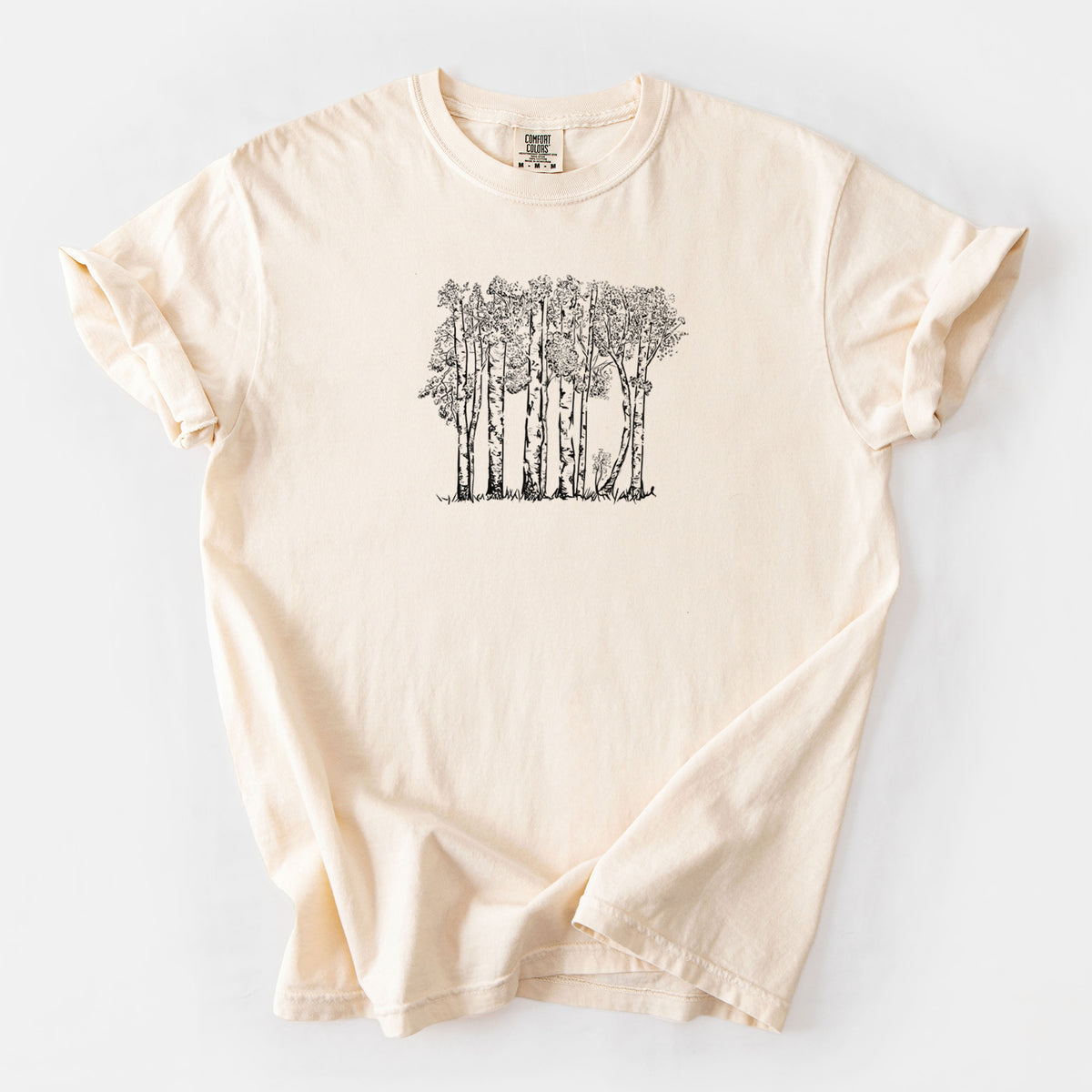 Quaking Aspens - Populus tremuloides - Unisex Comfort Colors Garment-Dyed Heavyweight T-shirt