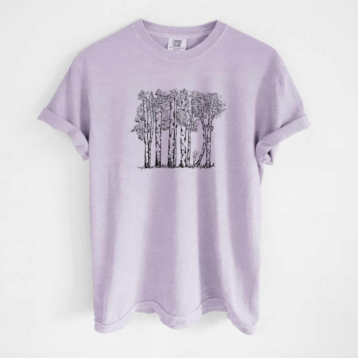 Quaking Aspens - Populus tremuloides - Unisex Comfort Colors Garment-Dyed Heavyweight T-shirt