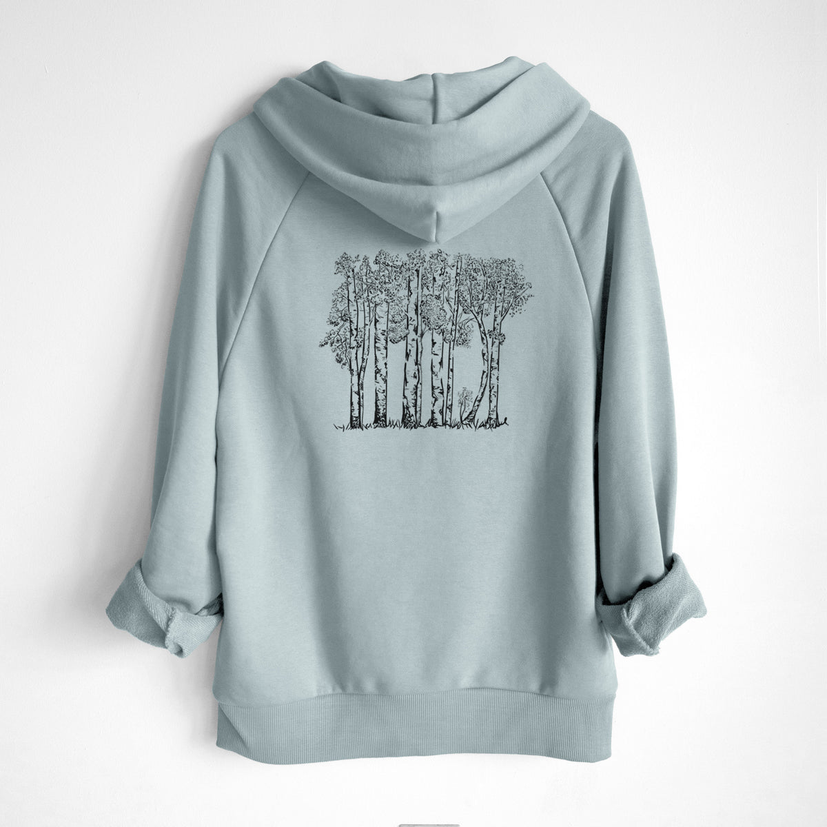 Quaking Aspens - Populus tremuloides - UltraLuxe Heavyweight French Terry Hoodie
