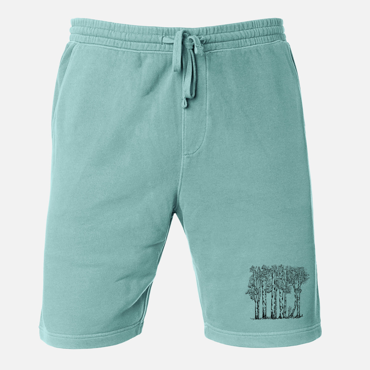 Quaking Aspens - Populus tremuloides - Unisex Pigment Dyed Shorts