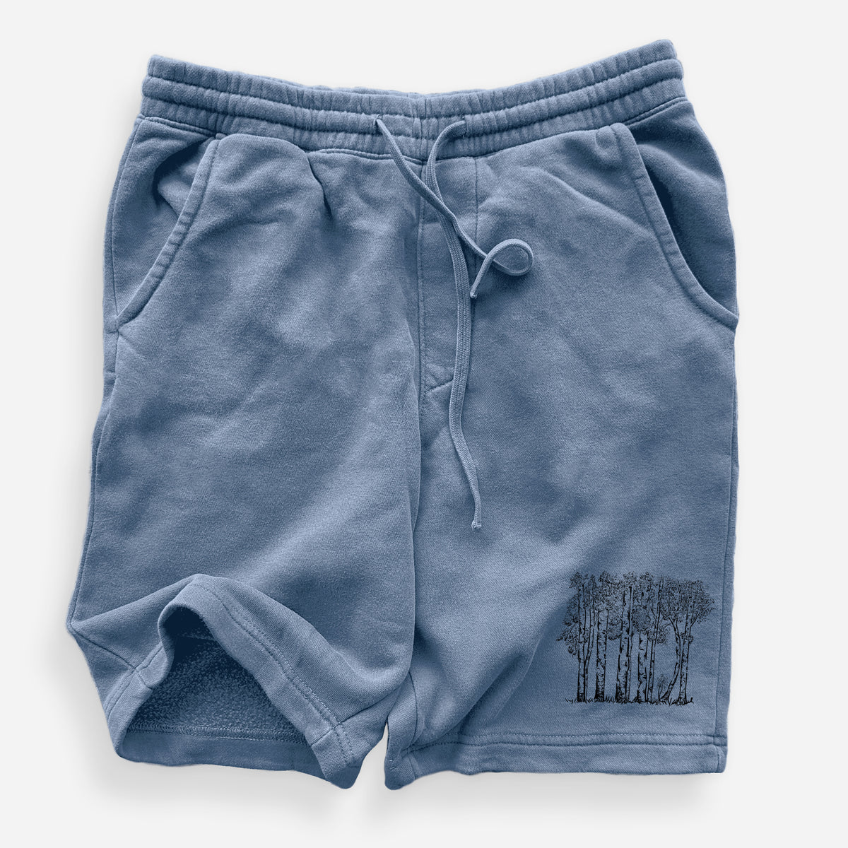 Quaking Aspens - Populus tremuloides - Unisex Pigment Dyed Shorts