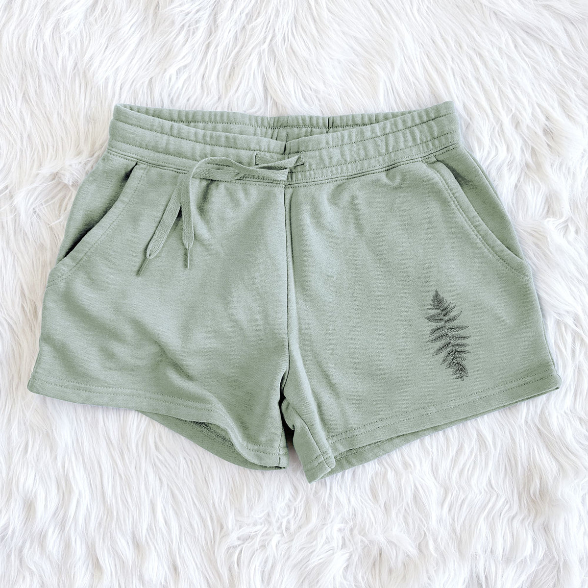 Athyrium filix femina - Lady Fern - Women's Cali Wave Shorts