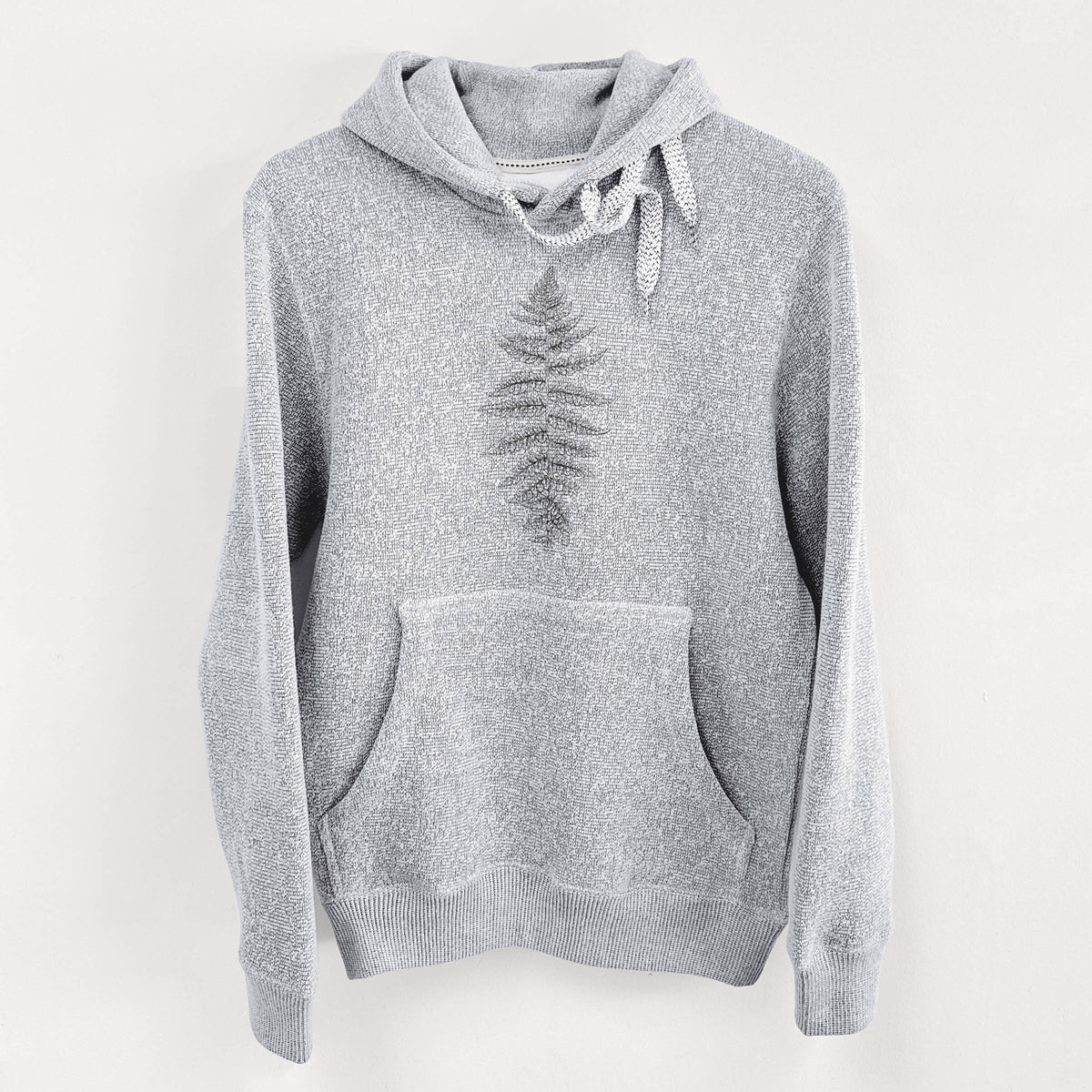 Athyrium filix femina - Lady Fern - Knit Hoodie