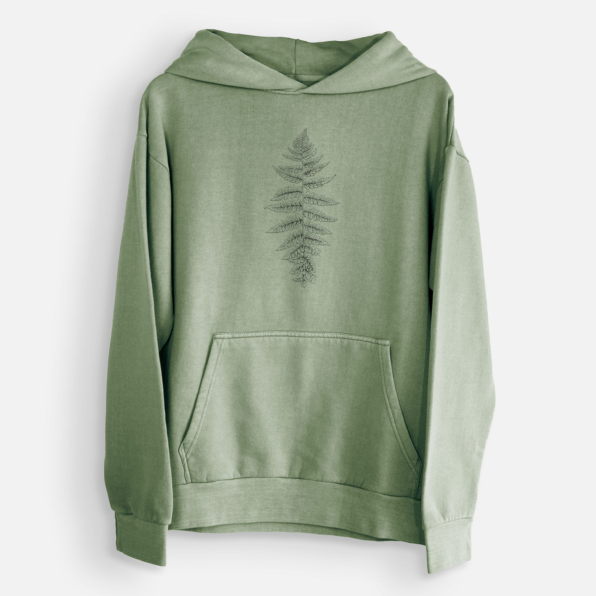 Athyrium filix femina - Lady Fern  - Urban Heavyweight Hoodie