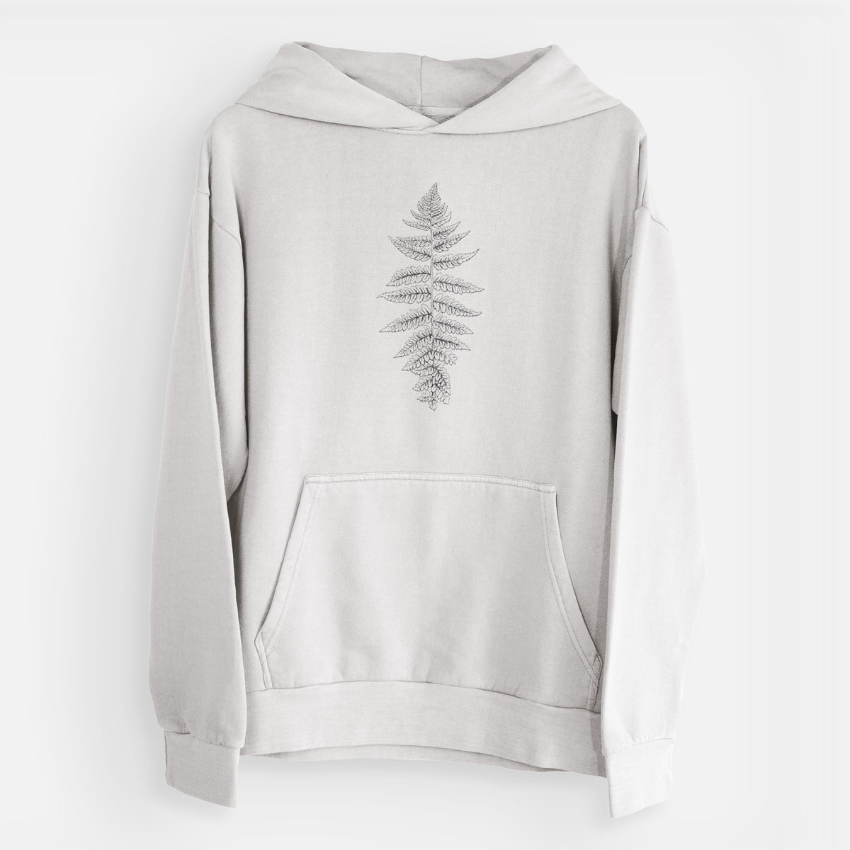 Athyrium filix femina - Lady Fern  - Urban Heavyweight Hoodie