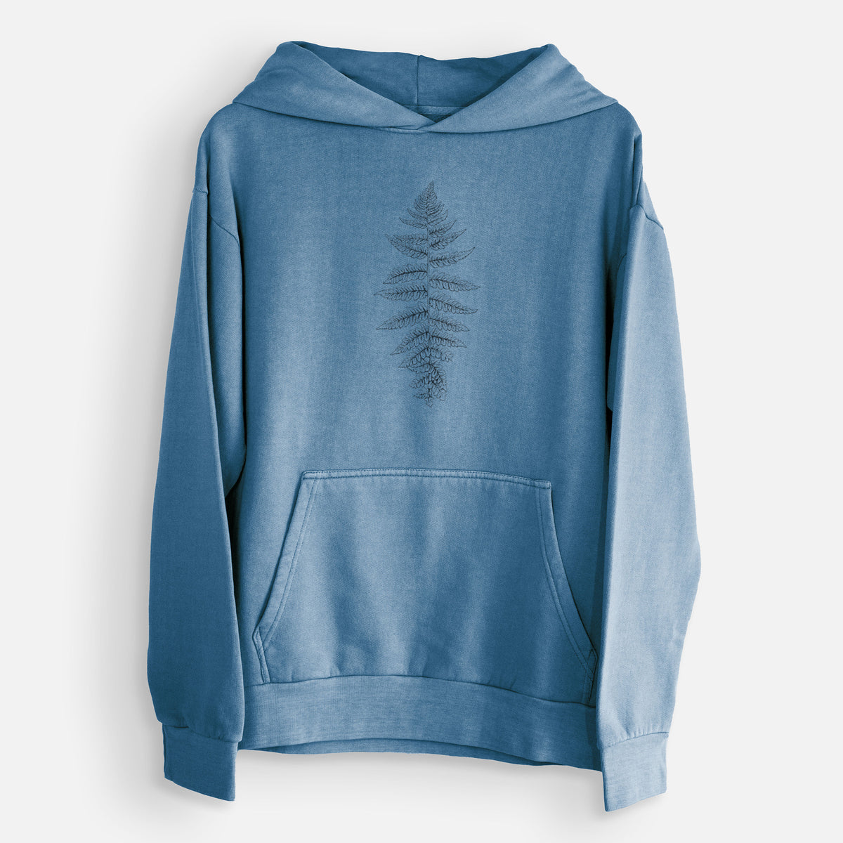 Athyrium filix femina - Lady Fern  - Urban Heavyweight Hoodie