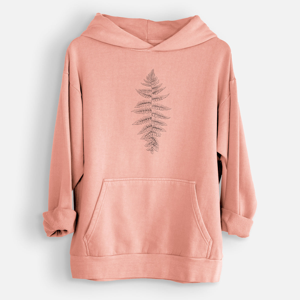 Athyrium filix femina - Lady Fern  - Urban Heavyweight Hoodie