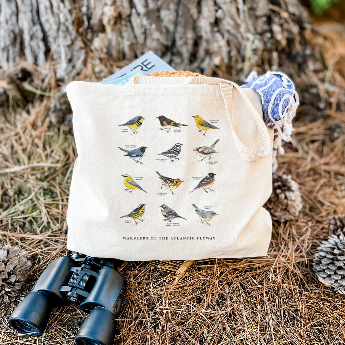Warblers of the Atlantic Flyway - Tote Bag