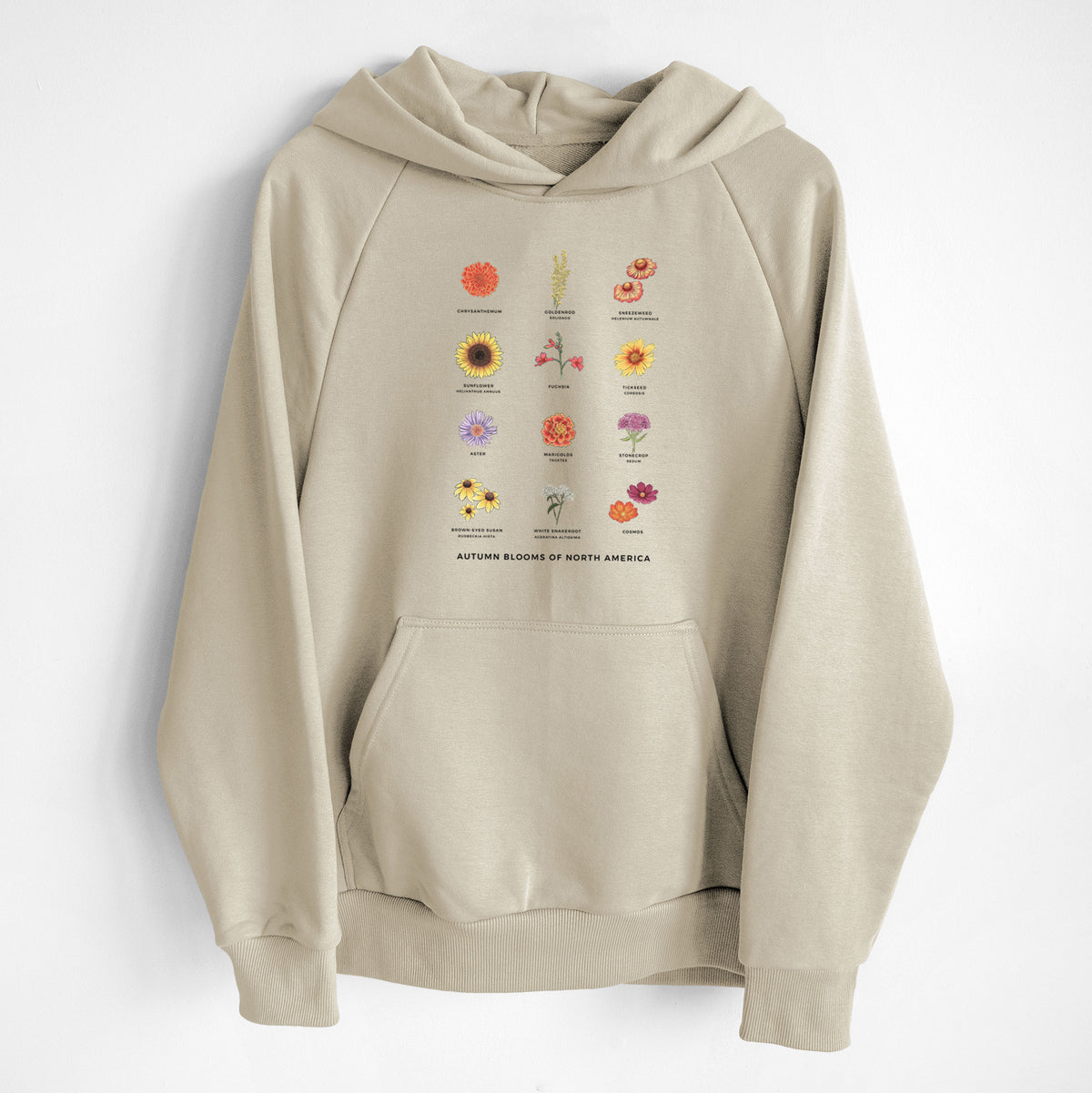Autumn Blooms of North America - UltraLuxe Heavyweight French Terry Hoodie