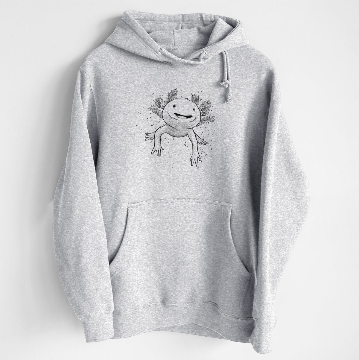 Axolotl - Ambystoma mexicanum - Heavyweight Fleece Hoodie