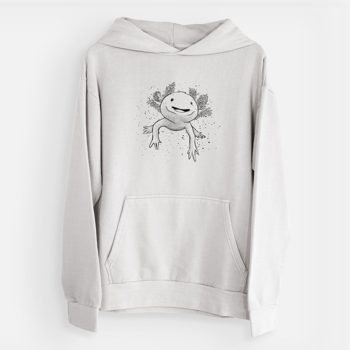 Axolotl - Ambystoma mexicanum  - Urban Heavyweight Hoodie