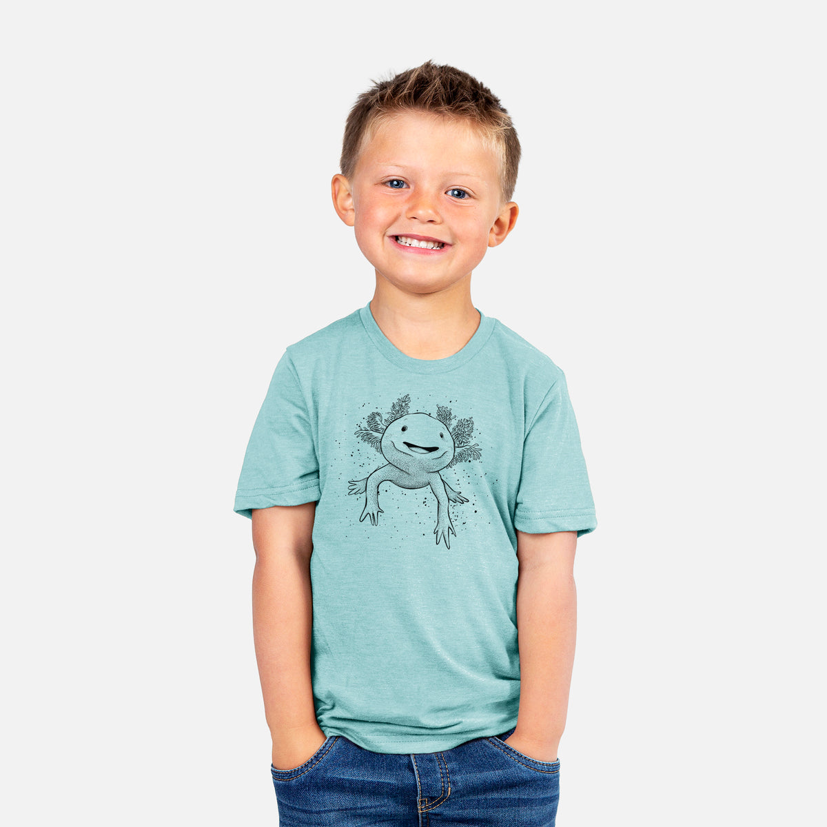 Axolotl - Ambystoma mexicanum - Youth Shirt