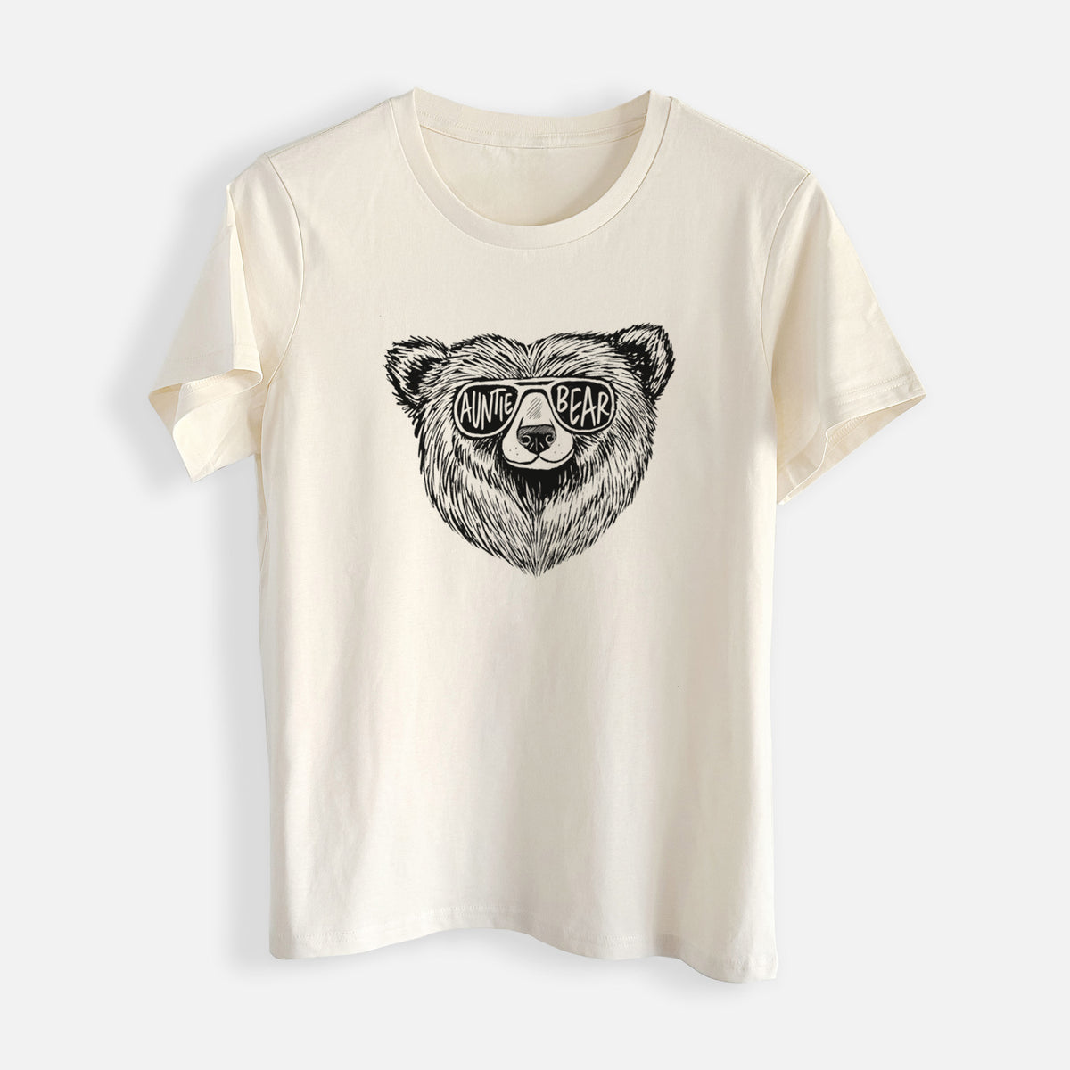 Auntie Bear - Womens Everyday Maple Tee