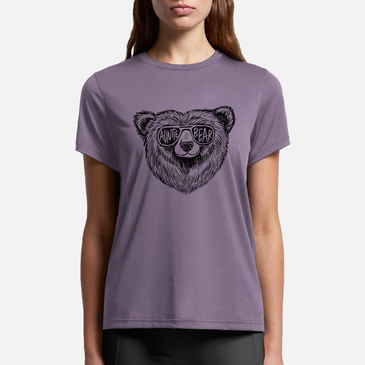 Auntie Bear - Womens Everyday Maple Tee