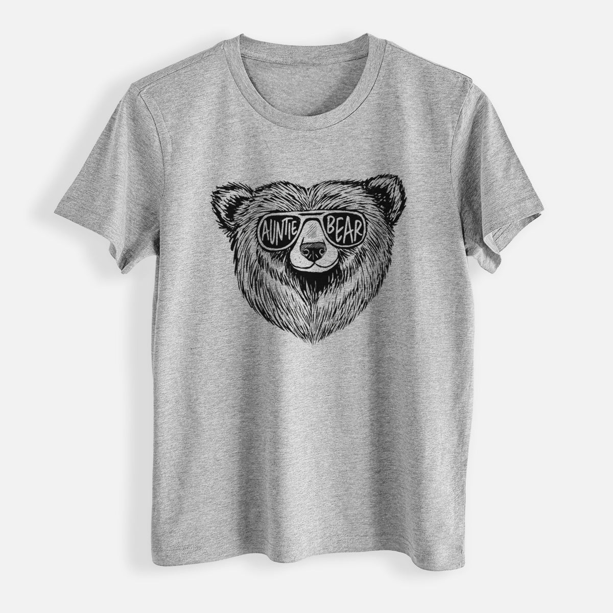 Auntie Bear - Womens Everyday Maple Tee