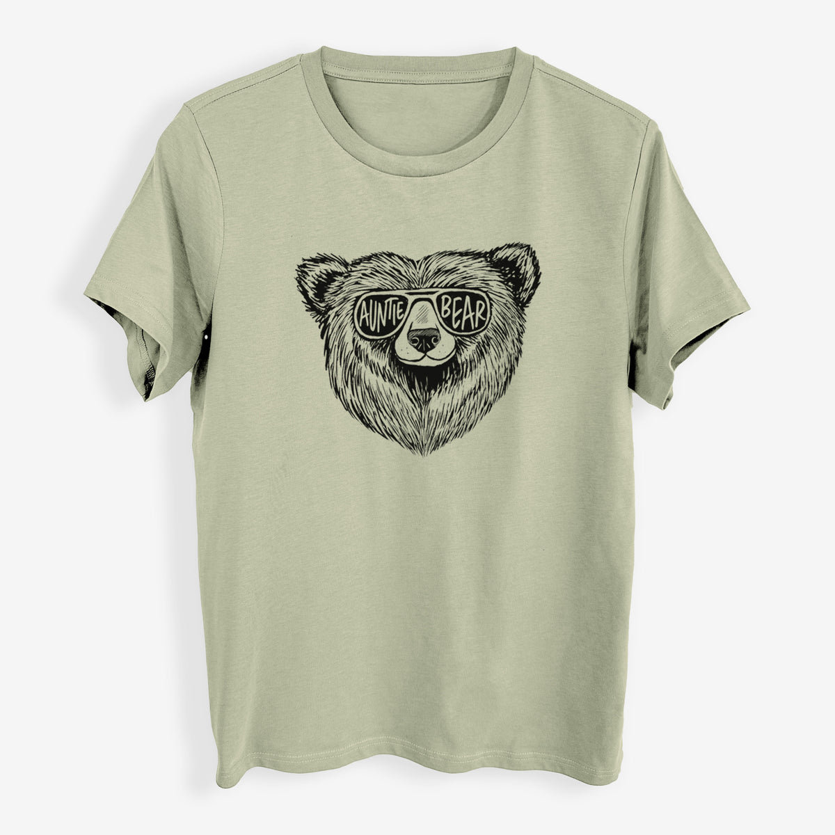 Auntie Bear - Womens Everyday Maple Tee