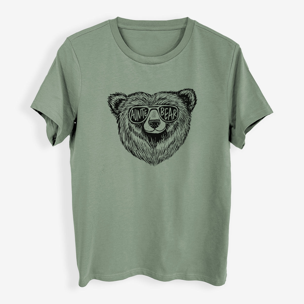 Auntie Bear - Womens Everyday Maple Tee